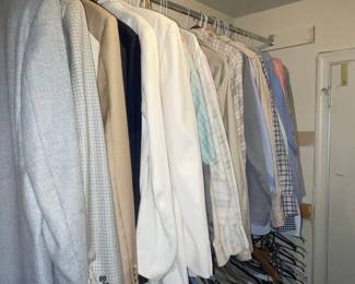 Assorted Men's and Women's Clothing