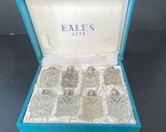 Eales 1779 Crystal Salt & Pepper