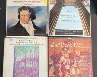 Classical Music Vinyl Records (Beethoven, Mozart, Bach)
