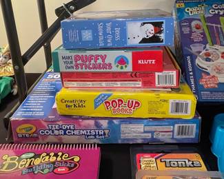 Assorted Children's Toys and Educational Items