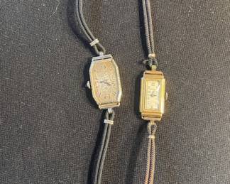 Vintage Hamilton and Ornate Ladies' Wristwatches