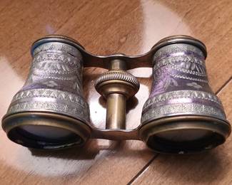Vintage Ornate Opera Glasses