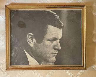 Signed Portrait of Robert F. Kennedy