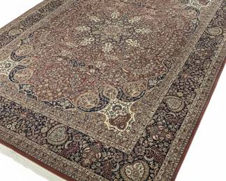 Hand-Knotted Pakistan Wool Rug