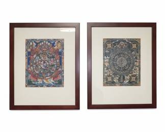 Tibetan Buddhist Thangka Paintings - Wheel of Life