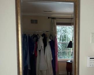 Ornate Gold Gilt Wood & Composite Mirror