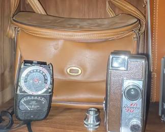 Revere 44 Camera with Light Meter and Accessories