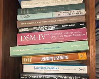 Psychology and Learning Disabilities Books Collection