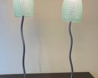 Art Glass Table Lamps