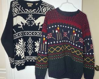 Vintage Tommy Hilfiger and East Island Cotton Sweaters