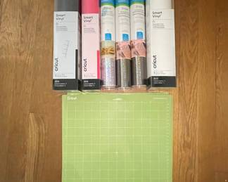 Cricut Smart Vinyl and StandardGrip Cutting Mat Bundle