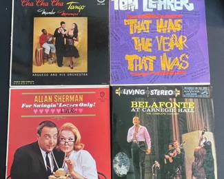 Vintage Vinyl Record Collection