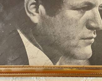 Signed Portrait of Robert F. Kennedy