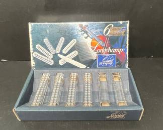 Cristal d'Arques Longchamp Crystal Knife Rests