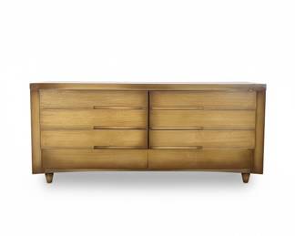 Mid-Century Modern Six-Drawer Dresser by Basic Witz Co.