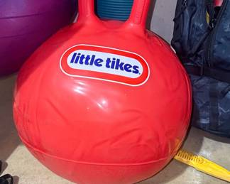 Little Tikes 18" Red Inflatable Hopper Ball with Handle