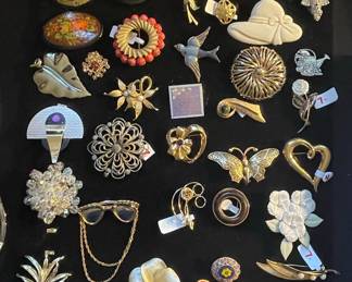 Assorted Vintage Costume Jewelry Collection