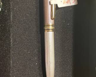 Montblanc Meisterstück Solitaire Sterling Silver Ballpoint Pen