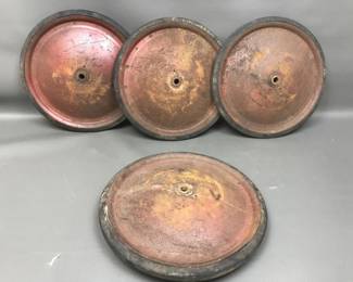 Turn of the Century Soap Box Derby Car Wheels