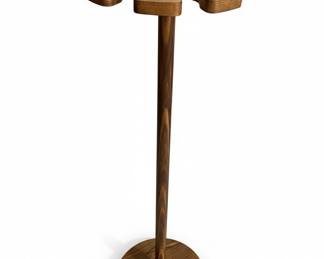 Handmade baseball bat holder