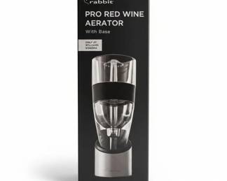 Rabbit Pro Red Wine Aerator with Base
