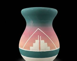 Sioux Pottery Vase