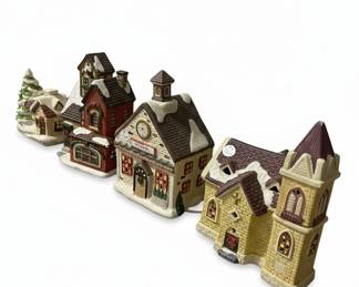 Department Big Village Collection Ceramic Christmas Village Houses