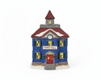 Department Hot Fudge Sundae and Flower Shop Christmas Village Buildings