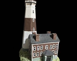 Scaasis Originals Inc. Lighthouse and House Figurine