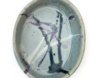 Artist Signed Pottery Bowl