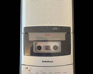 RadioShack GTR AC or Battery Cassette Recorder