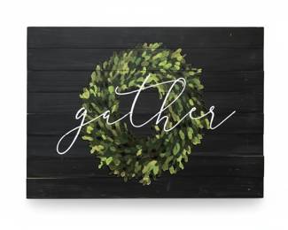 Gather Wood Wall Decor