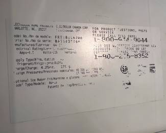 Frigidaire Top Mount Frost Proof RefrigeratorFreezer fourth image