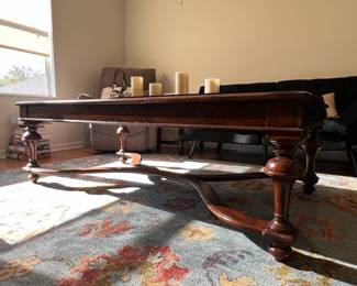 Theodore Alexander Castle Bromwich Antiqued Wood Coffee Table third image