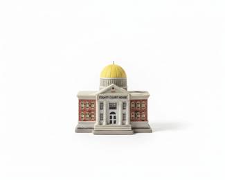 Department Village Ceramic Buildings  City Hall and County Court House