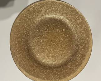 Gold Glitter Charger Plate