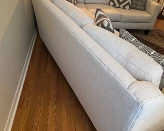 Fusion Furniture Inc. B Sugarshack Glacier Piece Sectional Sofa second image