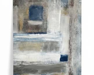 Abstract Textured Canvas Wall Art