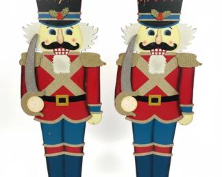 Large Wooden Nutcracker Figures