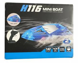H Mini Boat RC Speed Boat .GHz CH Remote Control  Pack