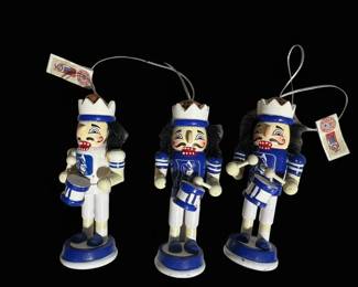 Wooden Nutcracker Ornaments  Duke Blue Devils Themed