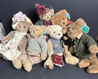 Lot Of THE BEARINGTON COLLECTION Plushie Bears * Limited Edition