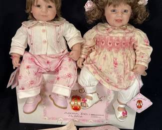 Pretty In Pink ‘Name Your Own Doll’ By Adora Inc * 18” Sitting Dolls W/ Tags