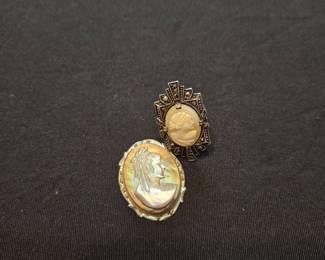 Sterling Silver Cameos