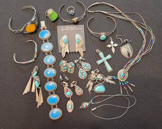 Native American Sterling Silver Jewelry