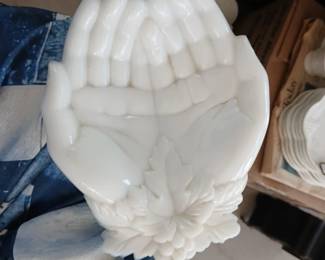 Westmoreland milk glass