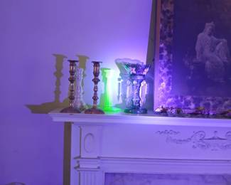 Candlecstick glowing