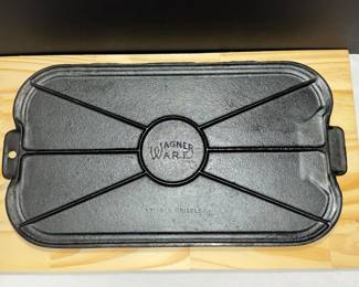WAGNER WARE CAST IRON 17" GRIDDLE