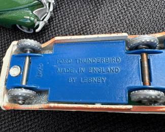 RARE LESNEY DIE CAST FORD THUNDERBIRD