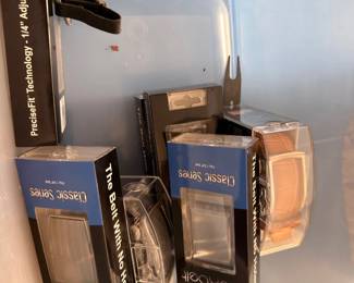 NexBelt Classic Series leather belts, new in box